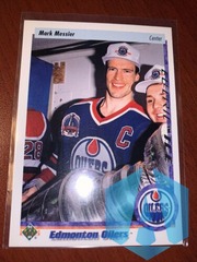 1995-96 UD 5th Anniversary Gold Electric Ice Mark Messier #217 Rangers